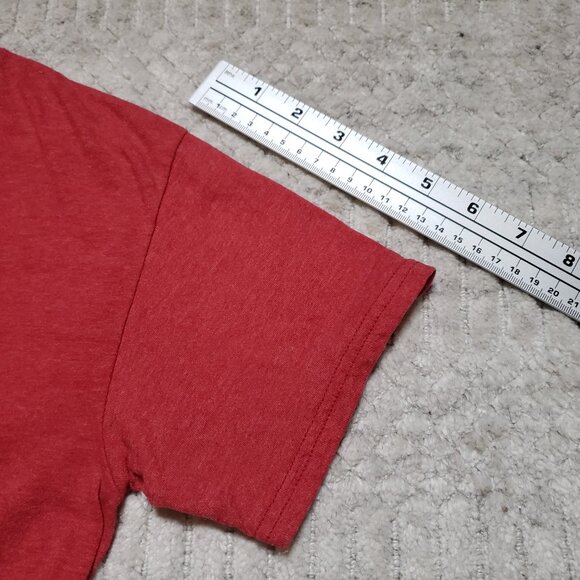 Super Mario Bros - Super Mario & Friends Big Boy's Red T-Shirt Size Small - Picture 9 of 15